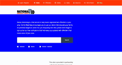 Desktop Screenshot of nationalemergencyid.familywatchdog.us