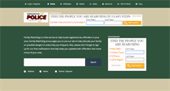 Desktop Screenshot of greenwoodpolice.familywatchdog.us